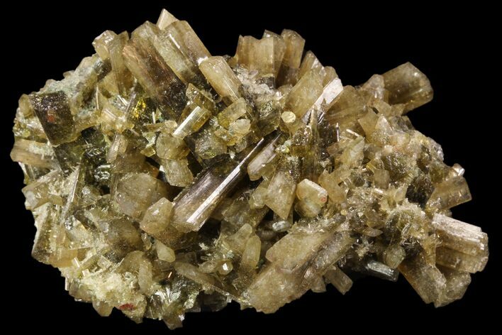 Epidote Crystal Cluster - Peru #87740